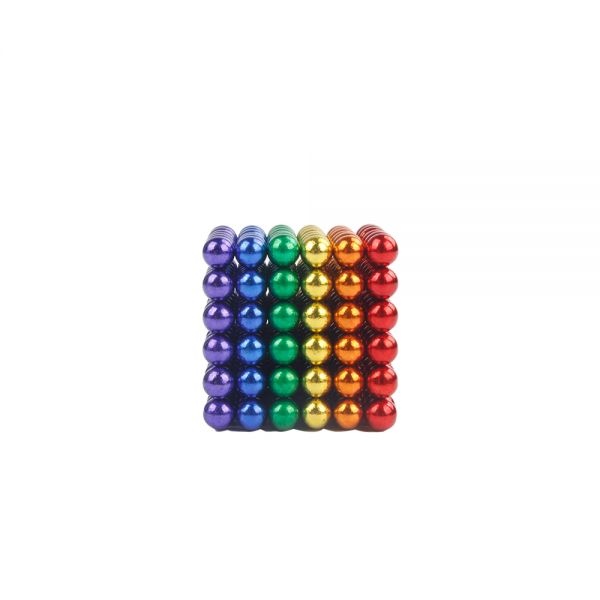 5mm Hot Sale Neodymium Magnet Sphere Bucky Balls Rainbow Magnetic Balls in stock
