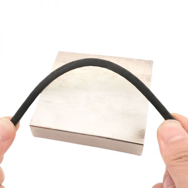 Strong magnetic neodymium Bendable bar magnet Rubber wrapped magnet