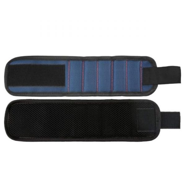 Strong Magnetic Wristband Portable Tool Bag For Screw Nail Nut Bolt Drill Bit Repair Kit Organizer Storage