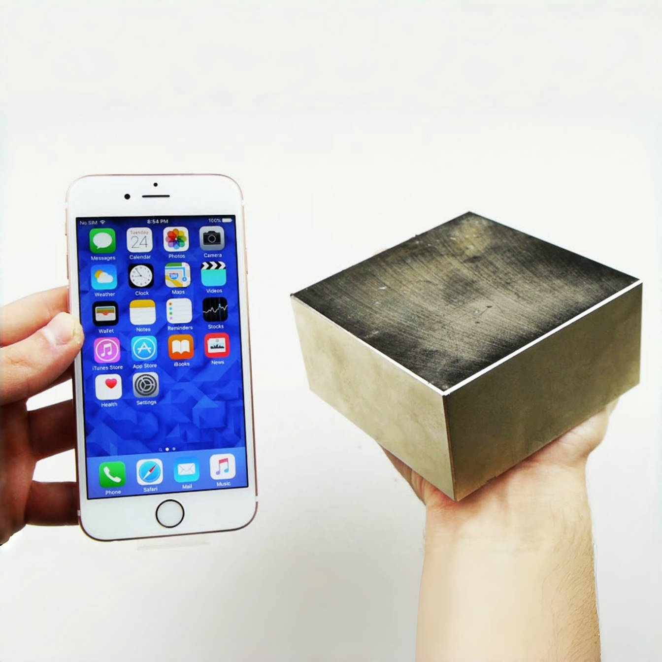 Can neodymium magnets damage cell phones?