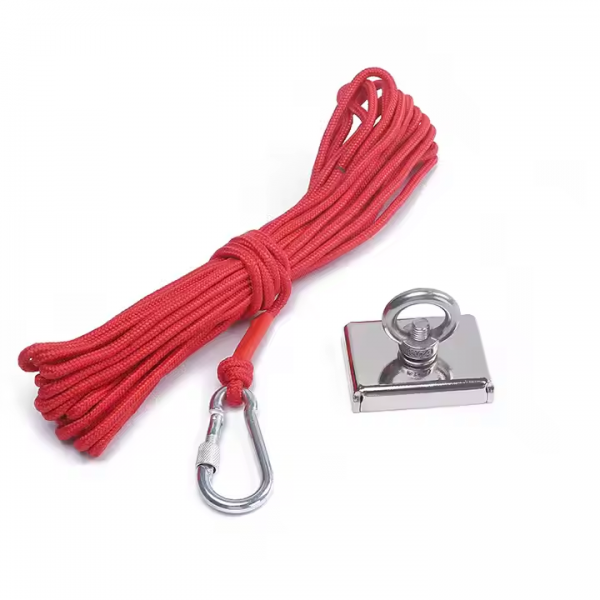 Super Strong Magnetic Neodymium Magnets Square Block Steel Plate Fishing Magnet