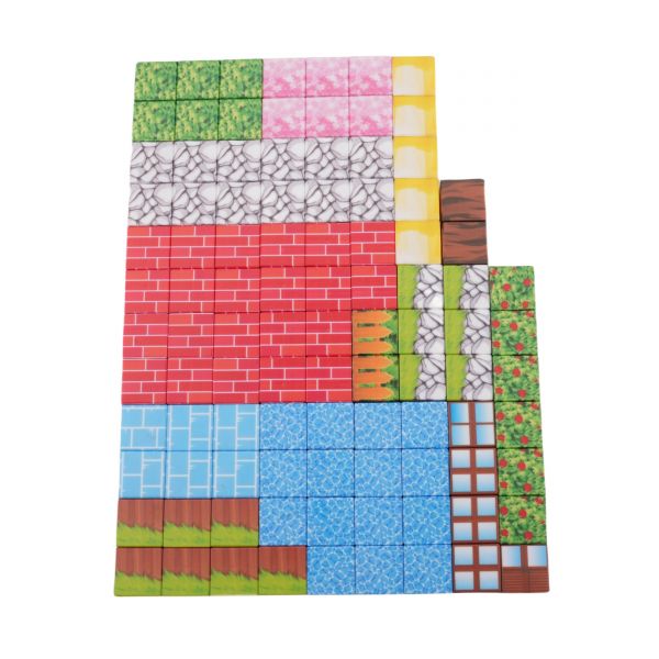 My World 100PCS 20mm Children Magnetic Building Block DIY Creative Magnetic Cube Toy