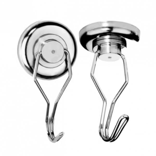 Rotating Swing Hanging Strong Magnetic Hook Hanger Heavy Duty Magnet Swivel Magnetic Hook