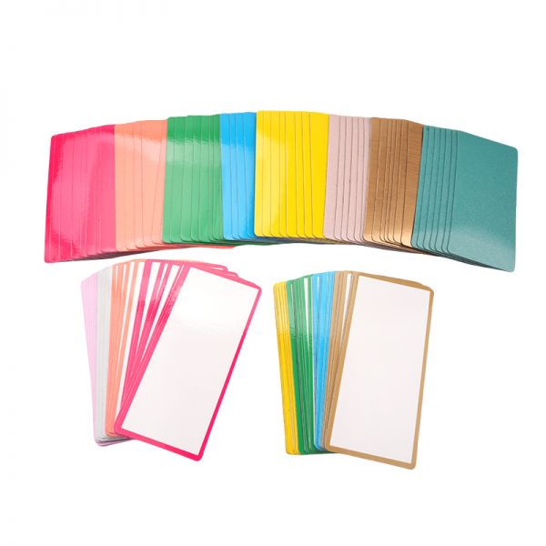 1.8''x4'' Magnetic Dry Erase Labels Waterproof Magnetic Label Stickers for Home Fridge School Whiteboard