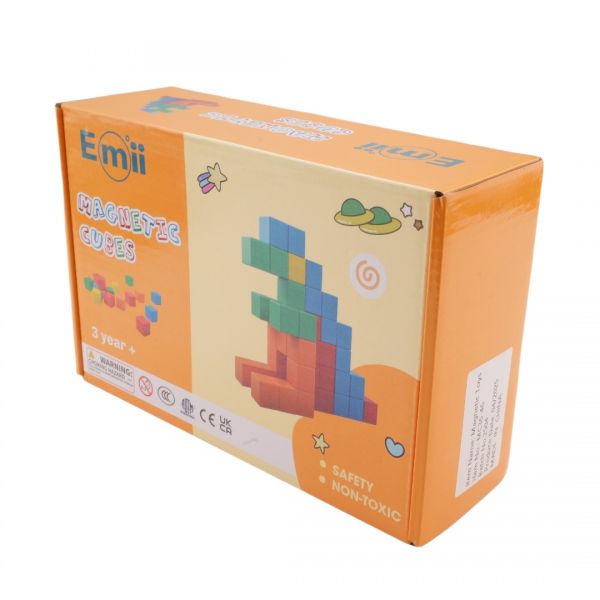 Custom Magnetic Building Cubes Puzzle Blocks Toy for Kids Educational Toys Magnetic Cubes for Children